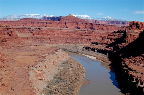 The Colorado River Near Canyonlands National Park Utah Canyonlands