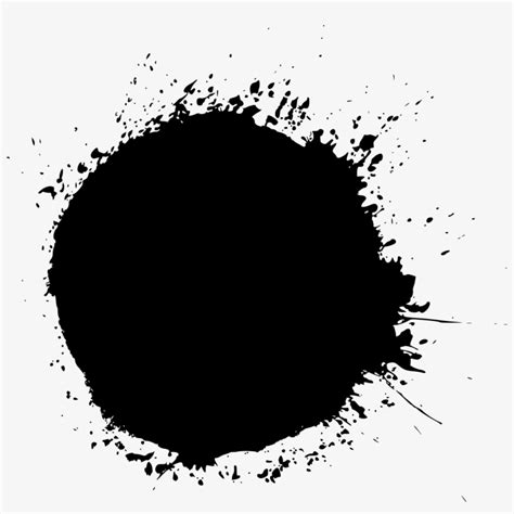 Download Empty Circle Png Download Round Paint Splatter Png