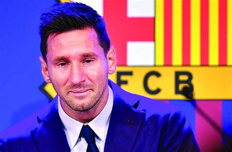 Tearful Messi Confirms Barcelona Exit And Possibility Of Joining Psg