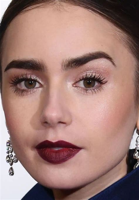 Pin By Supermodel Skinfood On Supermodel Makeup Tips Lily Collins