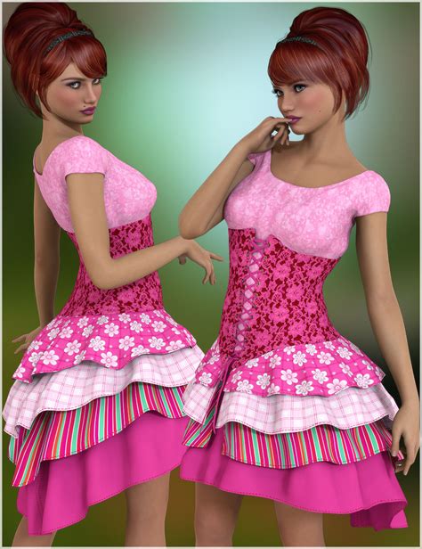 Outdated For Sadie Dress Daz 3d