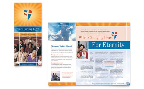 Each was professionally designed and can be customized using microsoft word. Evangelical Church Brochure Template - Word & Publisher