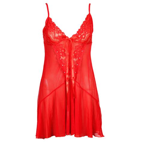 ملابس نوم مثيرة للمتزوجات اجدد مجموعة قمصان حمراء نوم للنساء صبايا كيوت