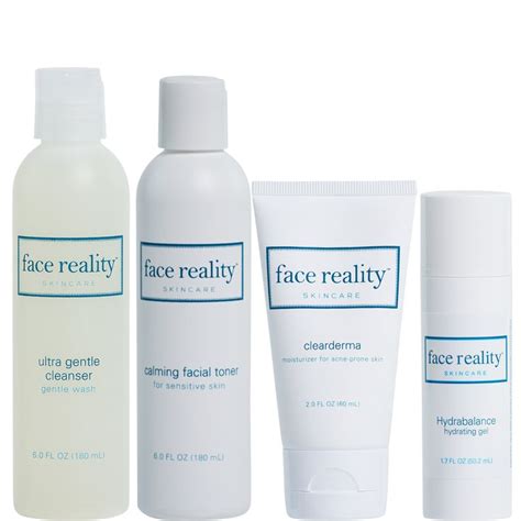 Acne Essentials Bundle Face Reality Skincare Calming Facial Face