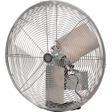 Tpi Industrial Oscillating Wall Mounted Fan — 24in 6800 Cfm 14 Hp