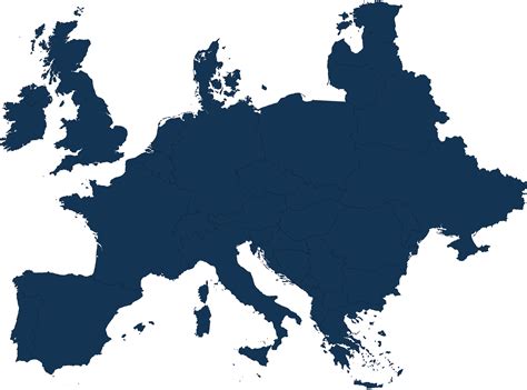 Mapa De Europa Archivo Transparente PNG Play