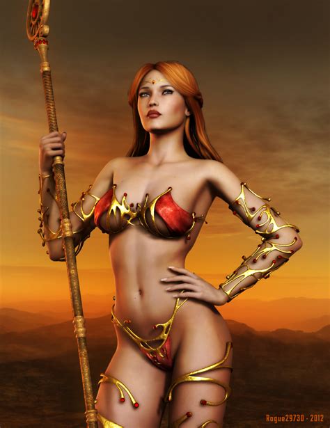 Barbarian Princess By Rogue On Deviantart