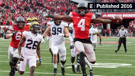 No 2 Ohio State Defeats No 3 Michigan In Overtime Thriller The New