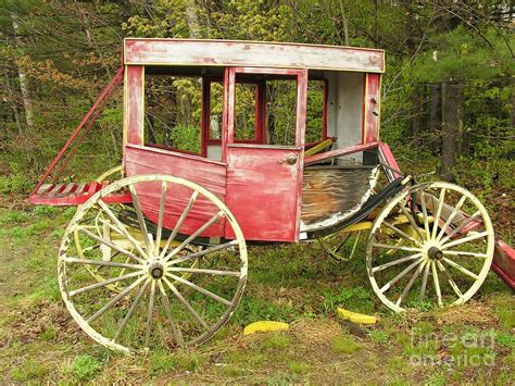 Old Horse Drawn Carriage Photograph By Sherman Perry Fine Art America