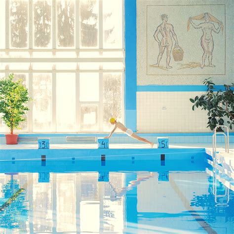 Snow Pool On Behance Narrative Photography Swimming Pools Amsterdam Photography