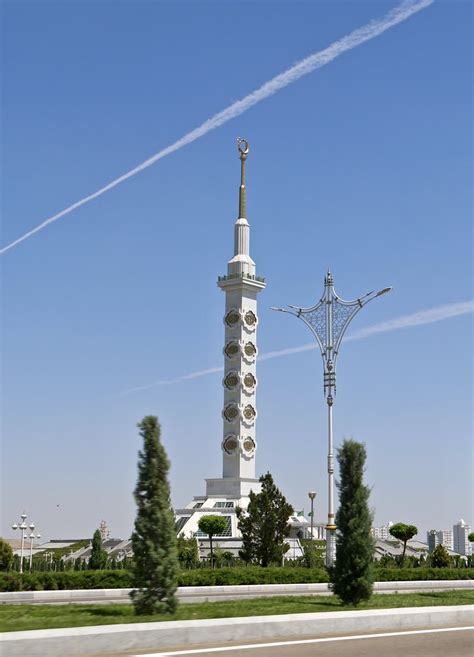 Monument To The Constitution Ashgabat Turkmenistan Flickr