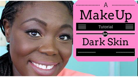 Dark Skin Makeup Tutorial For Black Women Youtube