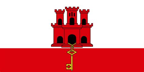 Gibraltar National Flag Sewn Buy Online Piggotts Flags