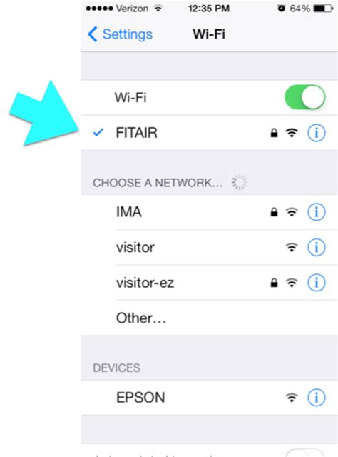 Connect A Device To Fitair Fit Information Technology