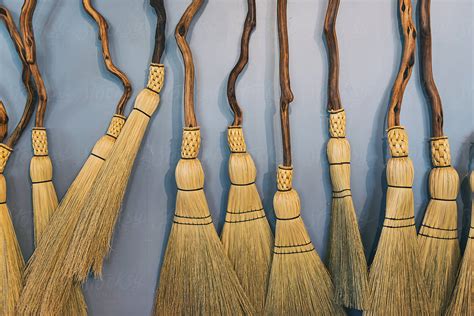 Handmade Brooms By Stocksy Contributor Ronnie Comeau Stocksy
