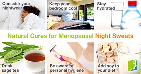 Natural Cures For Menopausal Night Sweats