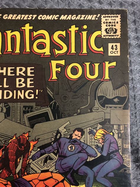 Fantastic Four 43 Frightful Four Marvel Comics 1965 Mid Grade Ebay
