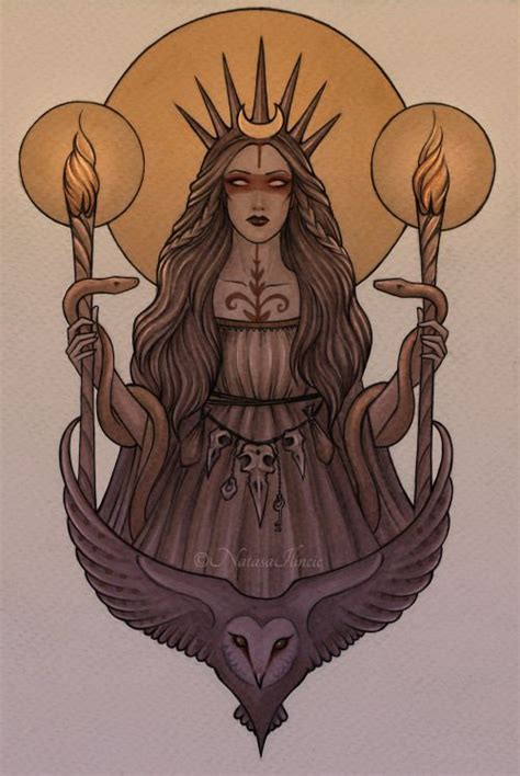 My Hekate Hecate Tattoo Commission By Natasa Ilincic Not Mine But