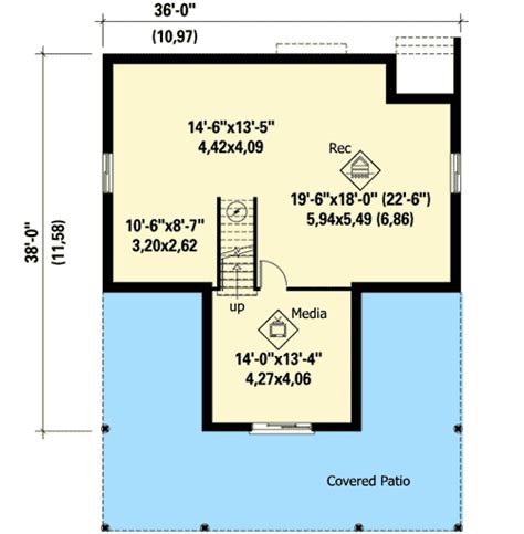 Expansive Vaulted Deck 80742pm Architectural Designs House Plans