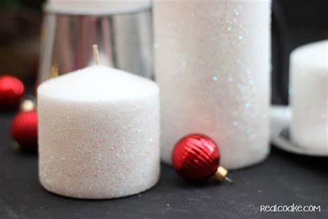 Tutorial On Home To Make A Glitter Candle Easy Diyhomedecor From