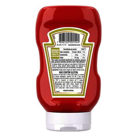 Ketchup Picles Heinz Squeeze 397g