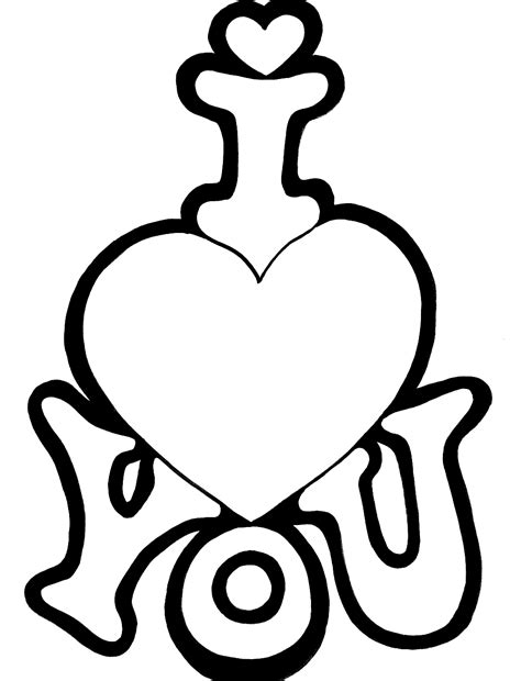 Coloring Pages On Love