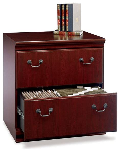 Cozy castle wood office lateral file cabinet with 3 spacious drawer, movable file cabinet for home & office, rolling file cabinet with adjustable shelf, classic black. Bush - Bush Birmingham Executive 2-Drawer Lateral Wood ...