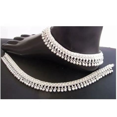 Designer Silver Payal At Rs 6800pair In Agra Id 16895856655