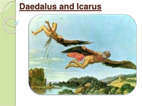Story Of Daedalus And Icarus