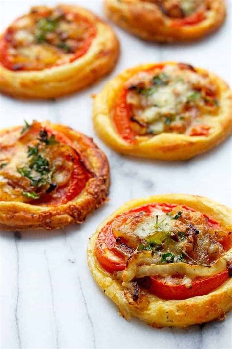Delicious And Easy Mini Tomato Tart Puff Pastry Recipe Recipe