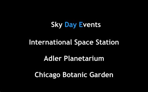 Events Sky Day Project