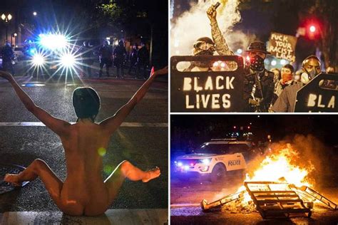 ‘naked Athena Who Shocked Portland During Black Lives Matter Protest