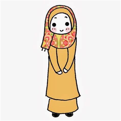 Choose from 10+ baju kurung graphic resources and download in the form of png, eps, ai or psd. Nabiha Zaidi: freebies- doodle bertudung | Doodle, Cara ...