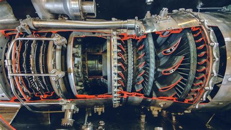 Aircraft Engine Cutaway