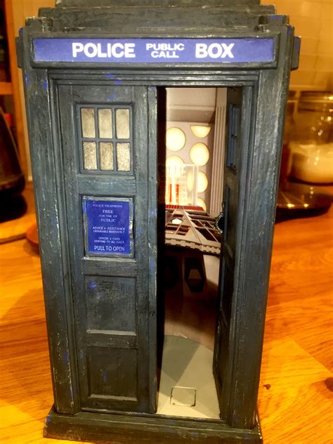 A Doctor Who Character Options Tardis I Customised To Look Like The