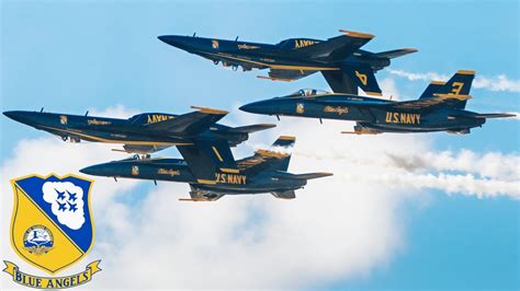 The Blue Angels On F A Super Hornets Shock The Crowd At The Air Show YouTube