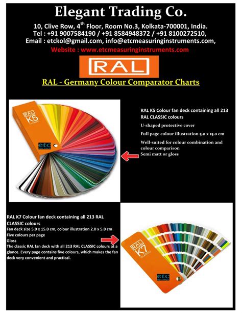 Drie Automatisch Voorwaarden Ral K5 Classic Colour Guide Semi Matte