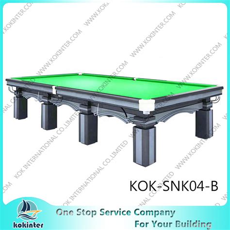 International Tournament Full Size Standard 12ft Snooker Table With Accessories For Sale China