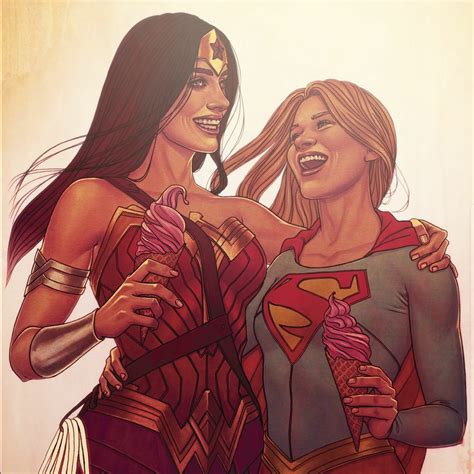 Women Of Dc Wonder Woman And Supergirl I D Love To See A Live Action