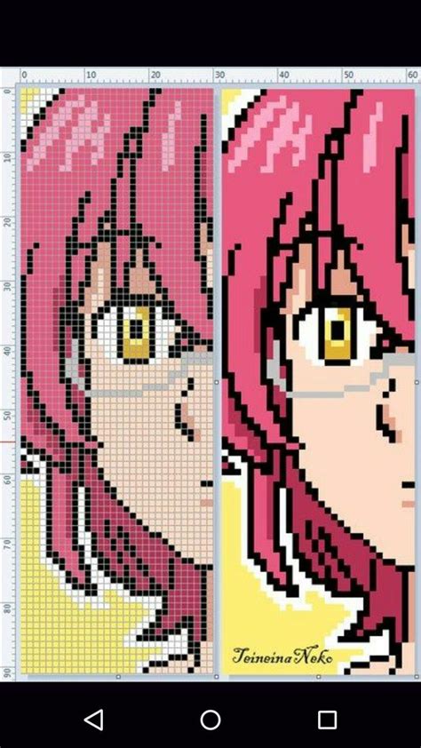 Anime Pixel Art Grid Seven Deadly Sins
