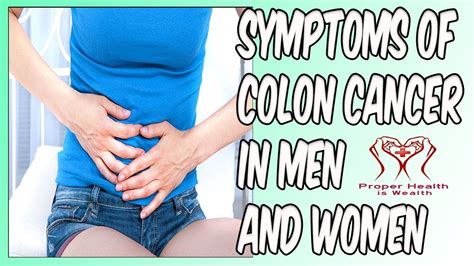 They are usually caused by the effect of a cancer on the part of the body where it is growing, although the disease can cause more general symptoms such as weight loss or tiredness. Early Signs and Symptoms of Colon Cancer Most People ...