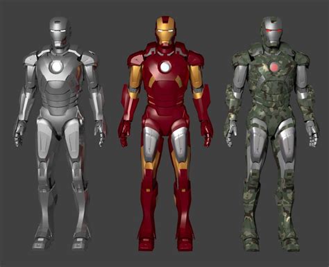 Blend Swap Iron Man Mark 7 Armors