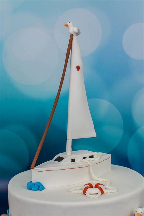 70th Sailing Birthday Cake Cake By Prima Cakes And Cakesdecor