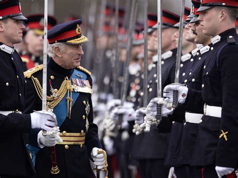King Describes Pride In His Sons At Sandhurst Sovereigns Parade