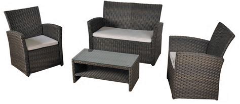 Descubrí la mejor forma de comprar online. Set sofa terraza economico rattan oliver - www.regaldekor.com