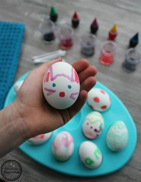 Painted Easter Eggs Planning Playtime
