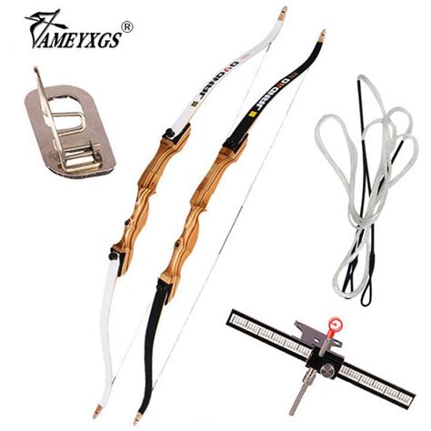 1pc 6266inch Archery Takedown Recurve Bow 20 40lbs Draw Weight Right