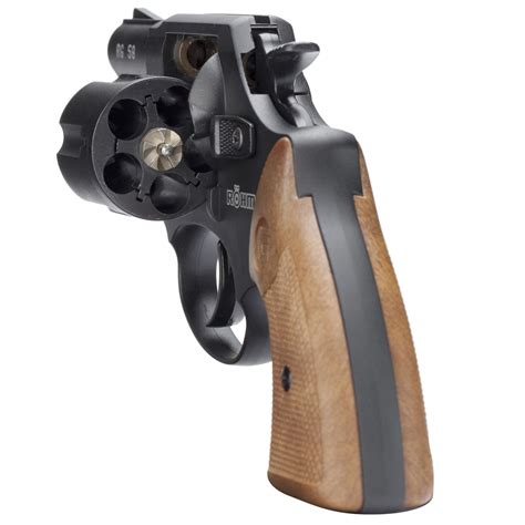 Röhm Rg 59 Schreckschuss Revolver 9mm Rk Brüniert Holzoptik Kaufen