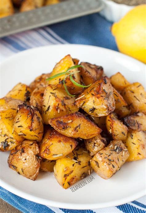 These Greek Style Roasted Potatoes Are Crisp On The Outside And Creamy On The Inside Greek
