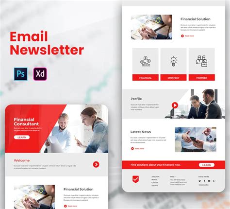 Creative Agency Email Newsletter Template Psd Artofit